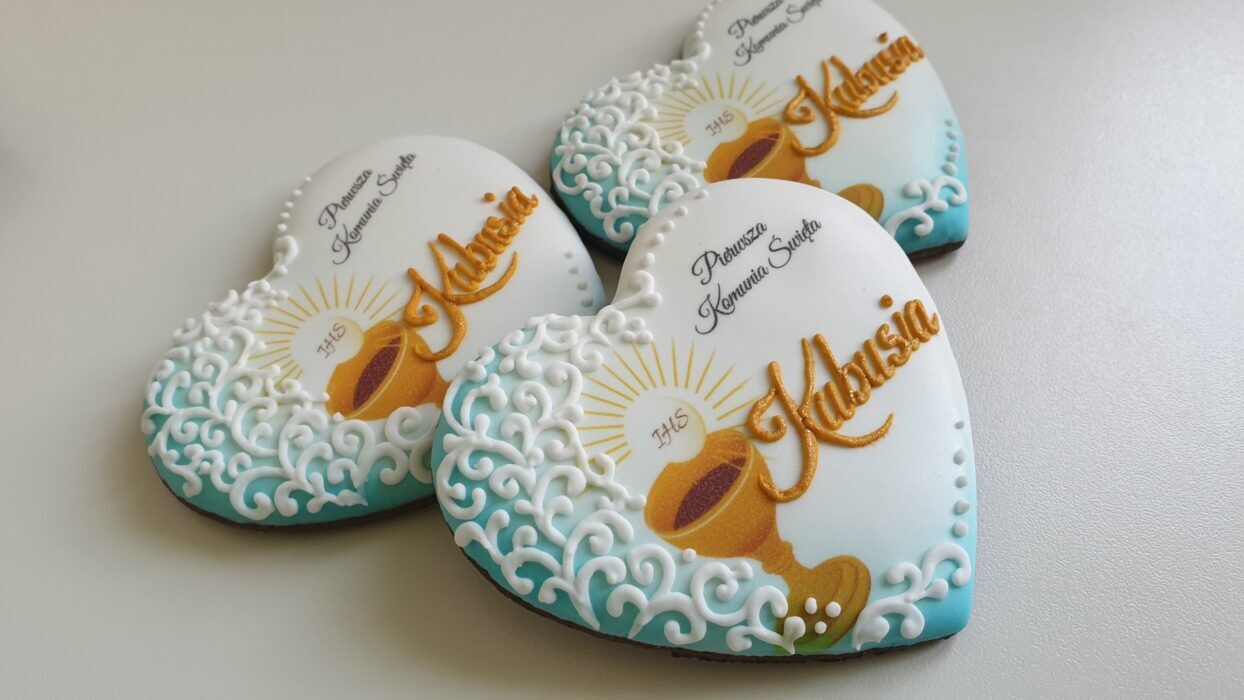 Podziękowania komunijne, Pierniczki komunijne, ciasteczka komunijne, podziękowania dla gości na komunię, piękne ciasteczka komunijne, podziękowania dla gości komunia, pierniczki komunijne, podziękowania komunijne, podziękowania na komunię, lukrowane ciasteczka, Basia sweets